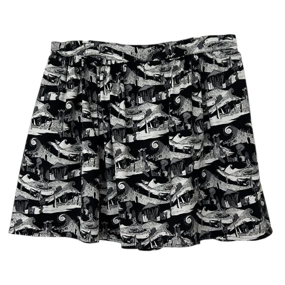 Disney Jack Skellington The Nightmare Before Christmas Pleated Skirt (2XL) - Picture 16 of 16